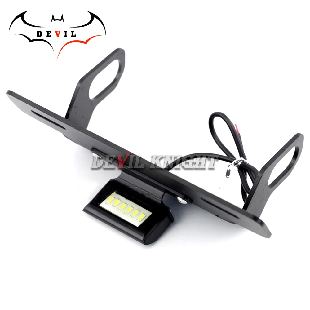 Держатель номерного знака LED для HONDA CBR600RR 2003 2006 CBR1000RR 2007 мотоцикла ХВОСТ Tidy Fender