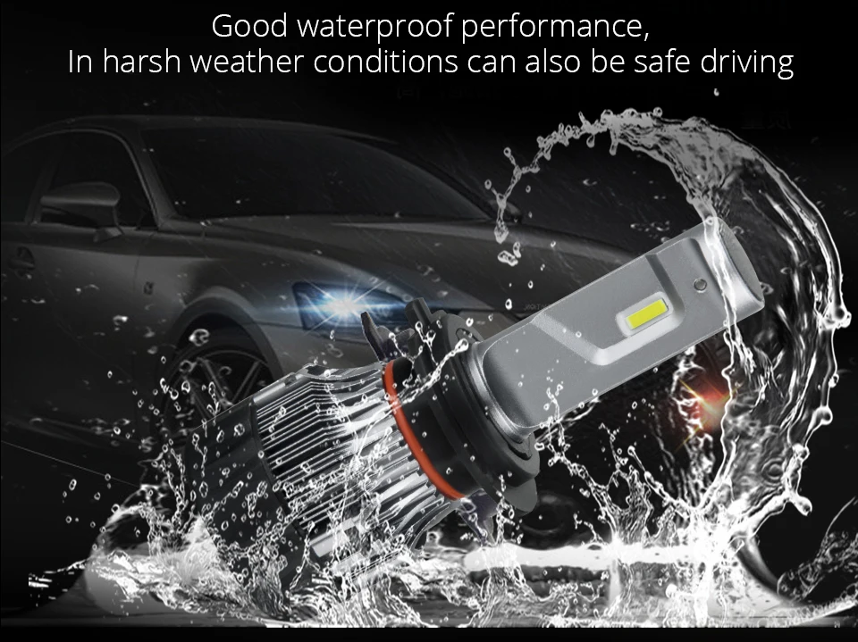 Светодиодный фонарь для автомобиля 12 V 6500 K белый 60 W 12000Lm лампочки для автомобилей KIA MAGENTIS OPTIMA, Rio Rondo Sedona Sephia Sorento Forte
