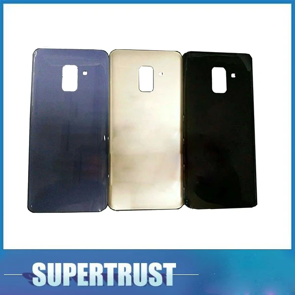Для Samsung Galaxy A530 A8 2018 Крышка батарейного отсека чехлы задняя крышка черный синий