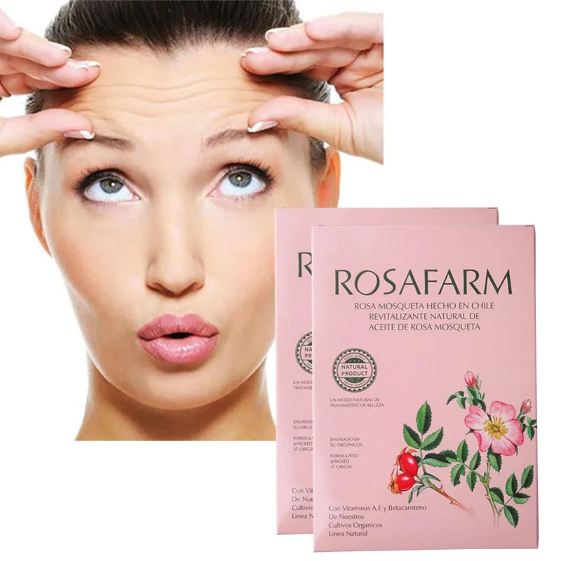 ROSAFARM натуральная растительная пластырь для кожи головы и морщин увлажняющая