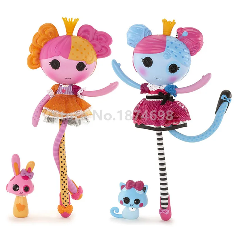 Кукла Lalaloopsy Lala Oopsie, большая кукла 30 см с набором из 2 фигурок, милая детская игрушка, куклы для девочек, детский подарок