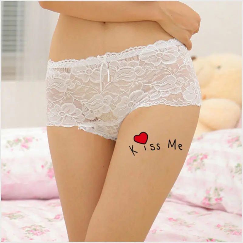 Соблазнительные женские дышащие трусы Прозрачное нижнее белье для женщин
