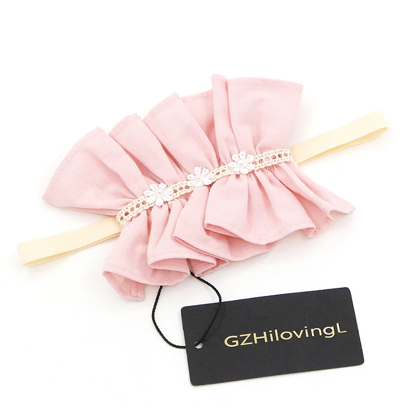Повязка на голову GZHilovingL 2018 для новорожденных девочек с короной цветком и бантом