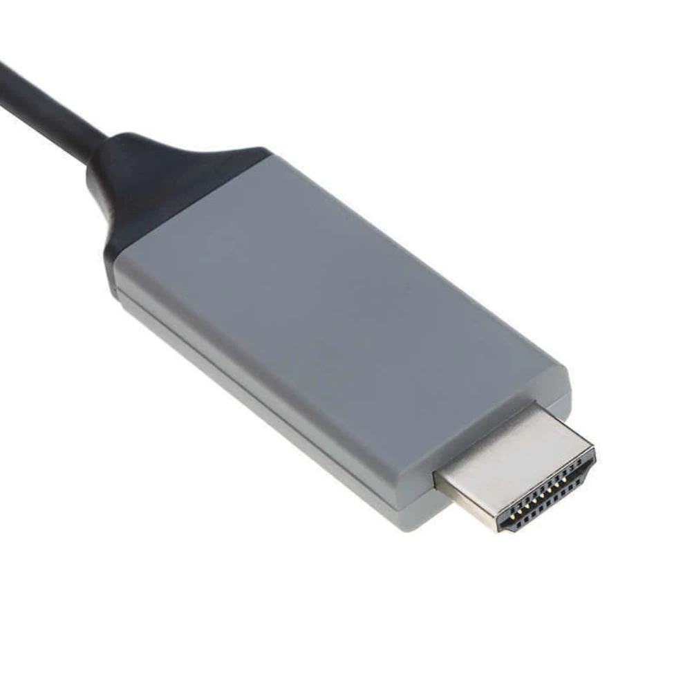 USB 3,1 type C к HDMI 4 K/1080 P Кабель-адаптер 2 м type C к HDMI кабель для MacBook samsung Galaxy S9/S8/Note 9 huawei USB-C HDMI
