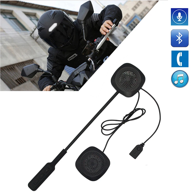 Мотоциклетный шлем Bluetooth гарнитура Hands Free мотоцикл Электроника наушники Динамик
