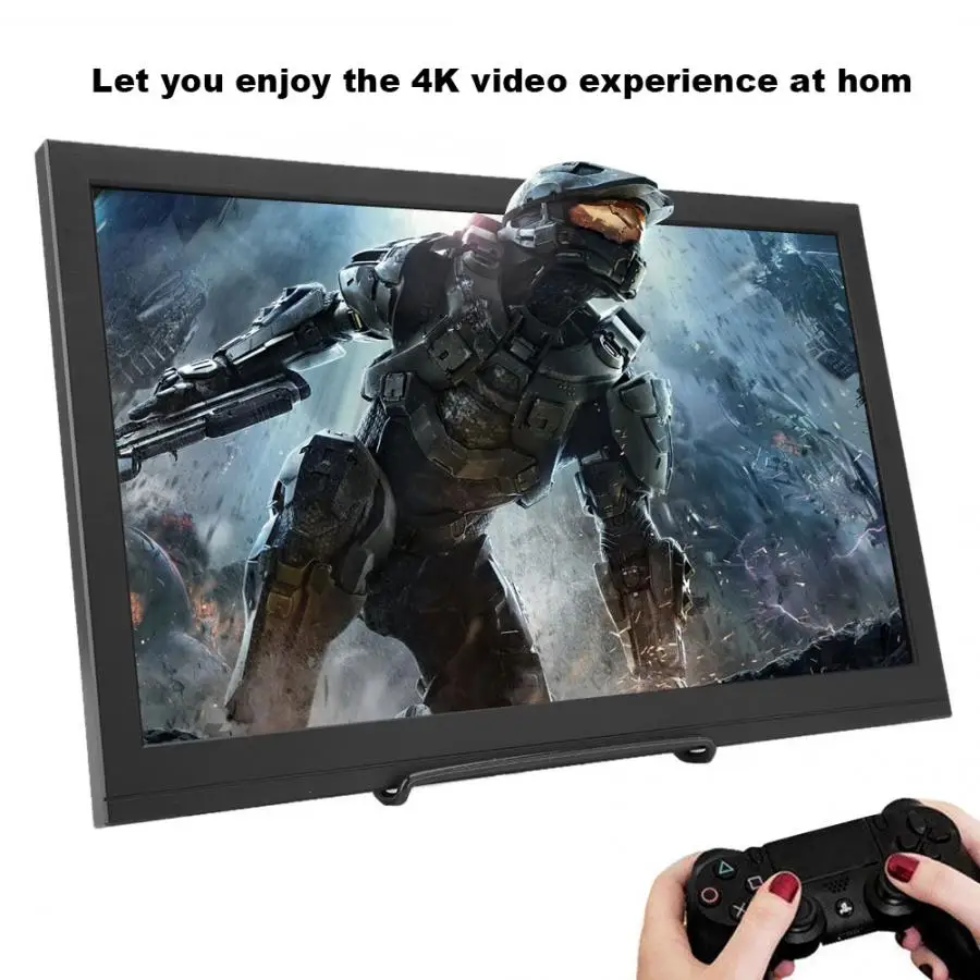 15,6 дюймов 4K 3840*2160 UHD Ультратонкий Монитор широкоугольный WLED ips экран для Raspberry Pi портативный монитор Mini HDMI DP порт