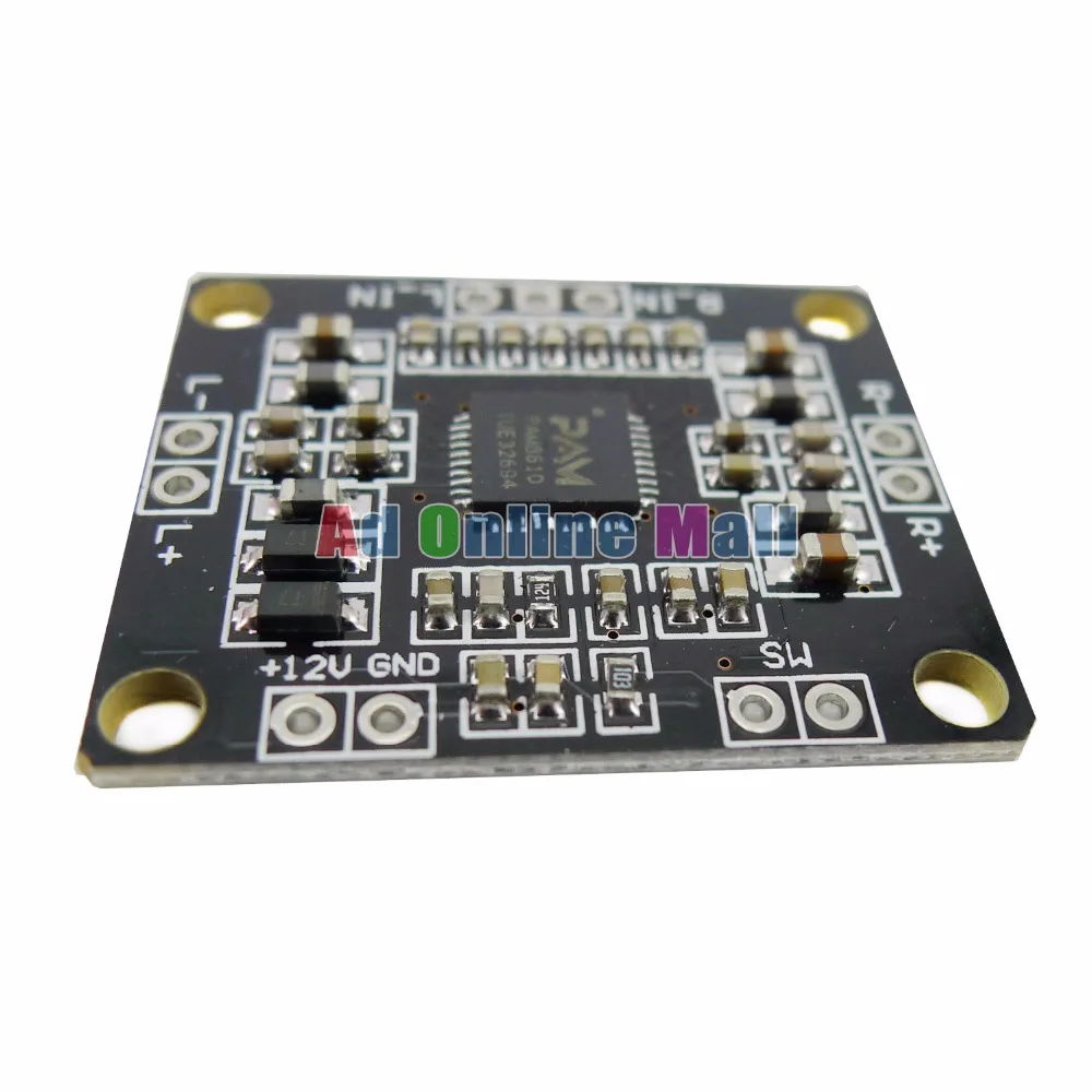 12V PAM8610 2*15W двухканальный стерео класс цифровой усилитель плата