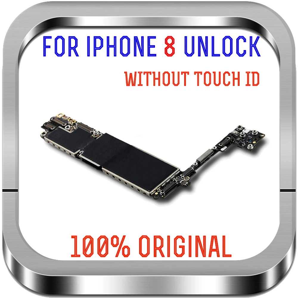 256/64 GB MB Материнские платы для iPhone 8 материнская плата нет да Touch ID Полная разблокировка материнская плата Система IOS вся логическая плата