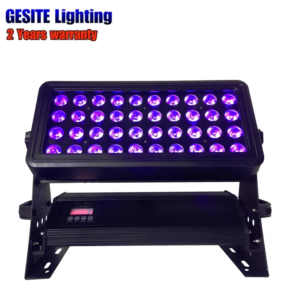 

CITY COLOR 40X18W RGBWAUV 6IN1 LED PAR IP65 WALL WASHER DMX STAGE LIGHT