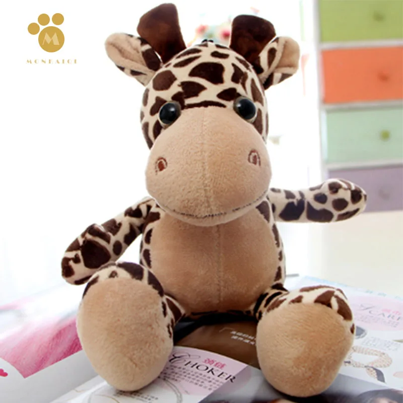 Зоопарк игрушки Мягкий в виде тигра льва жирафа с леопардовым принтом кукла