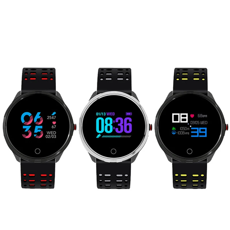 X7 smart watch with heart rate blood pressure oxygen clock IP68 waterproof for Android & IOS phone sports | Электроника