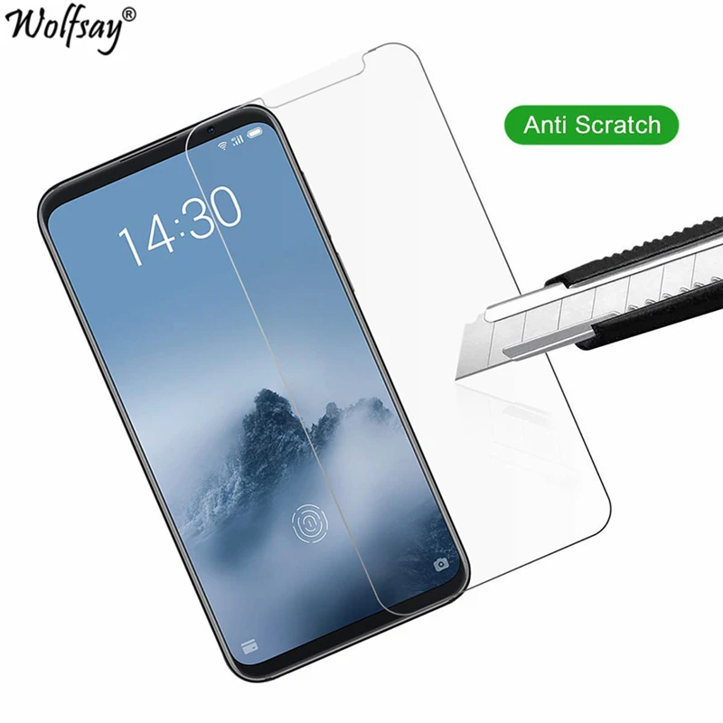 Стекло Wolfsay для телефона Meizu 16X 2 шт. защита экрана закаленное стекло M872Q пленка