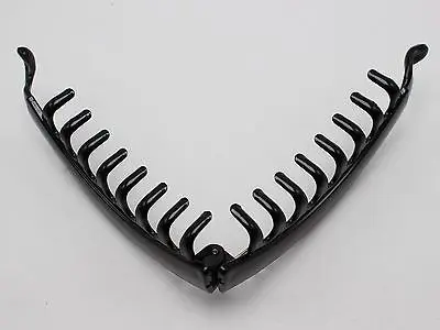 10 черных пластиковых Рыбьих Хвостов бананов с зубцами 100 мм поделки своими руками