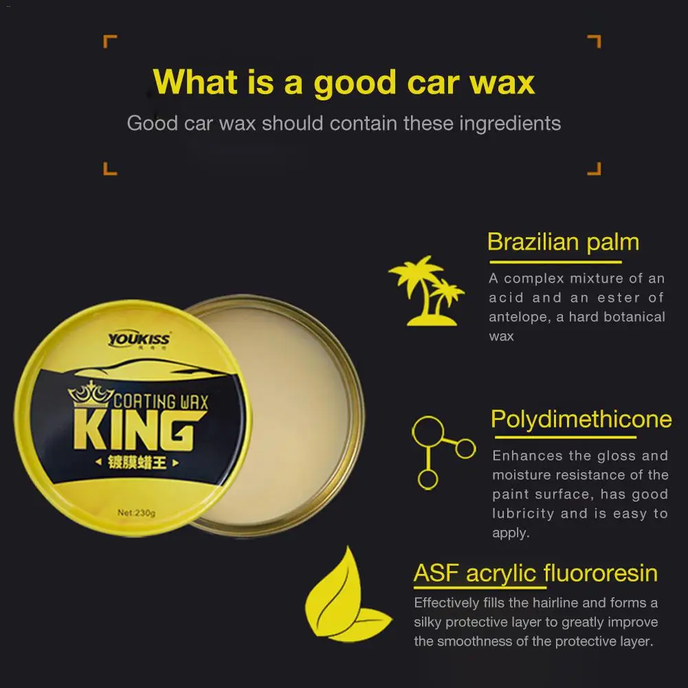 Профессиональный автомобильный Блестящий воск для ручной фиксации | Автомобили