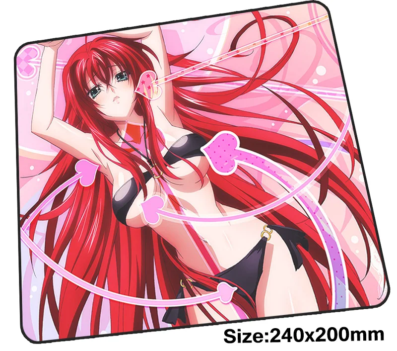 Коврик для мыши старшей школы dxd 240x200x3 мм лучшие игровые коврики милые