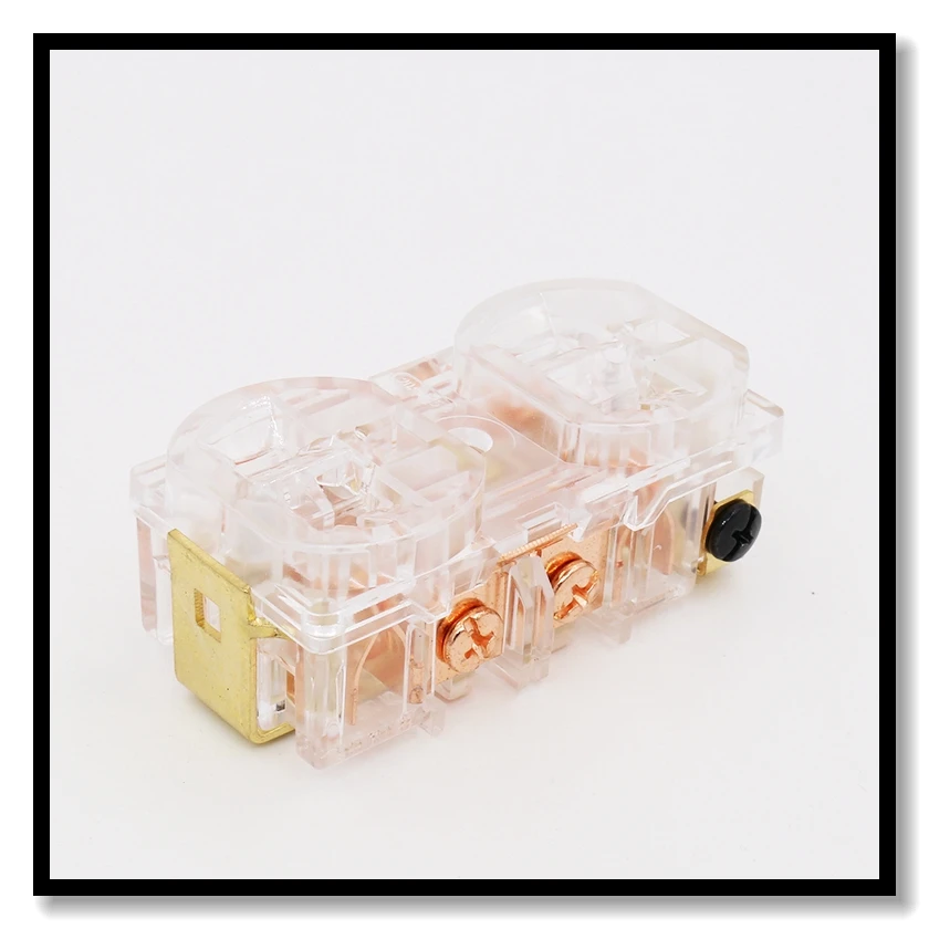 2 шт. ISF0011 США розетка переменного тока настенная из красной меди|socket outlet|us outletpower