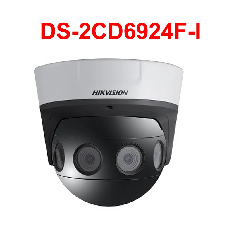 Hikvision Оригинальная английская версия DS-2CD6924F-I 8 MP PanoVu серия панорамная купольная камера