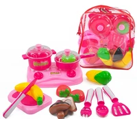 22822cm yard children kitchen set pretend play cut toy vegetables plastic kids cook food eduacation game with bag