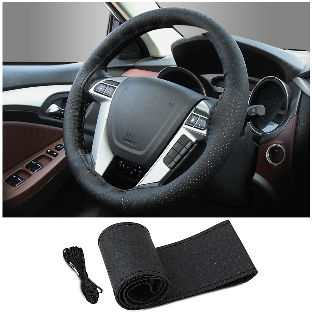 Кожаная деталь сделай сам для Reno Duster peugeot 206 Mitsubisi ваза 2110 vw tiguan 407 fiat 500