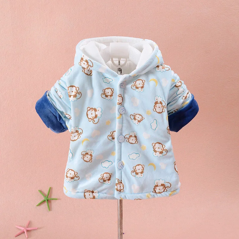 Фланелевая одежда для малышей мягкая фланелевая куртка с длинным рукавом