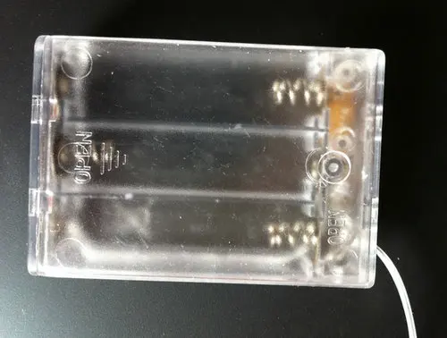 5 шт./лот медная проволока гирлянда 4 м 40 светодиодов ультратонкая работающая от