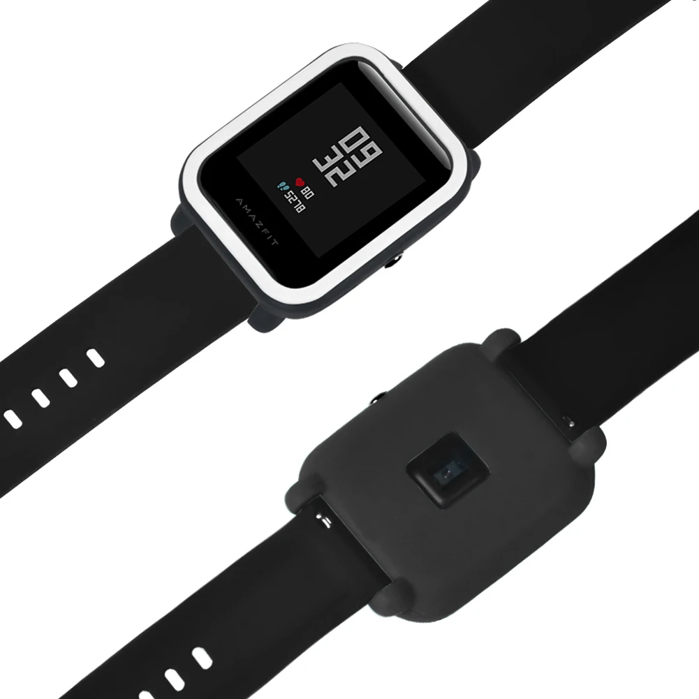 Мягкий защитный силиконовый чехол из ТПУ для Huami Amazfit Bip Youth Watch SmartWatch Watachband аксессуары для спортивных товаров