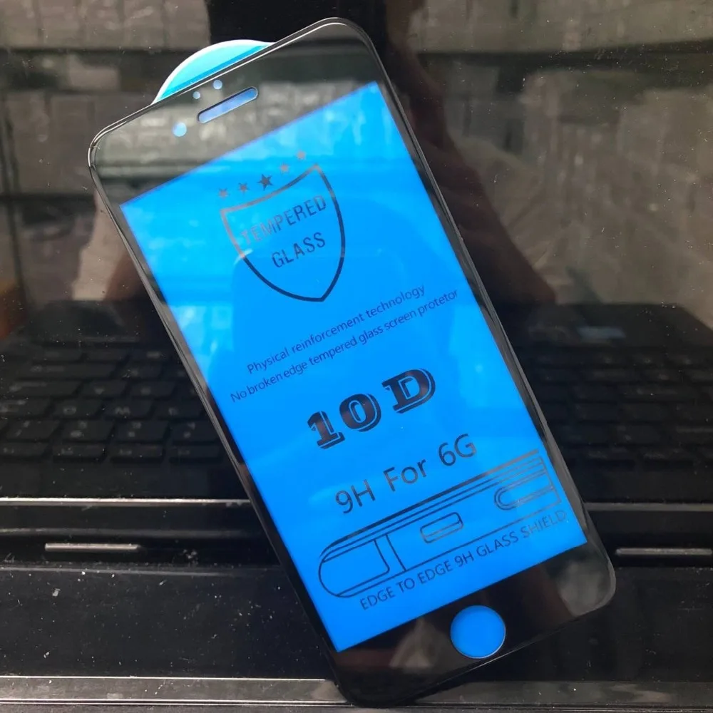 DanYee 10 шт. новая модель 10D полноэкранная резиновая пленка для iPhoneX/Xs XsMax XR HD