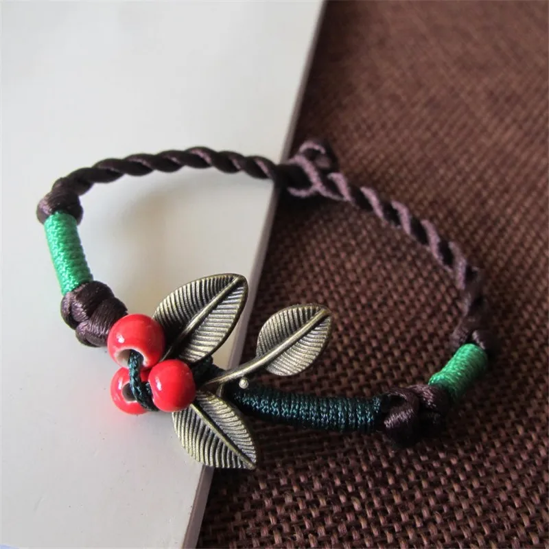 Brokenstone Модные Винтажные Листья бисер браслет для женщин|bracelets for|beads bracelets for womenbead