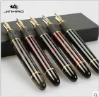 Перьевая ручка JINHAO X450 advanced, 18K GP чернильная ручка Nib 23 Цвета, черная ручка с чехлом, Лидер продаж