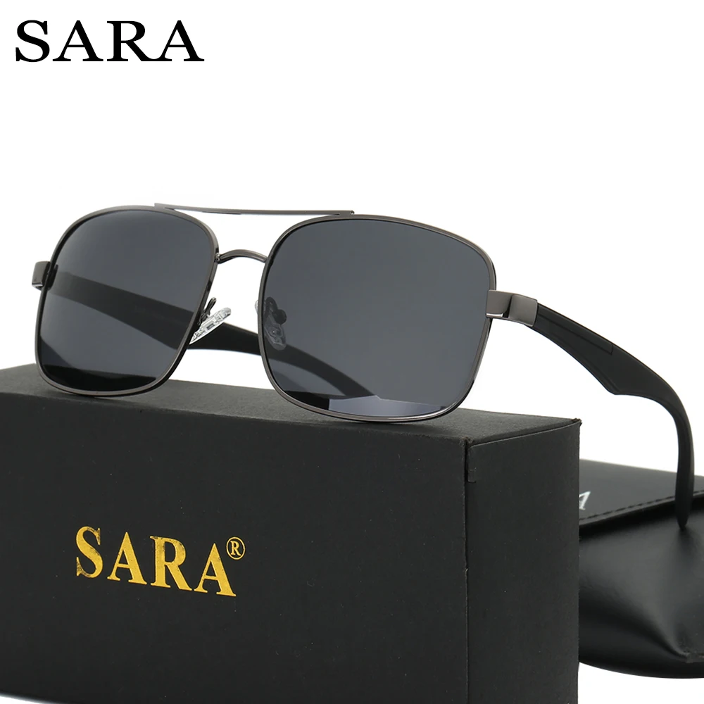 Сара Высокое качество солнцезащитные очки авиаторы Брендовая Дизайнерская
