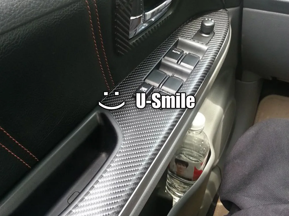 Розничная продажа черная 4D Автомобильная наклейка воздушные каналы для