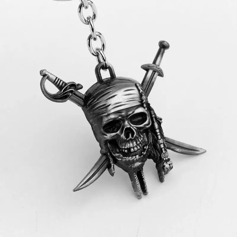 Модные ювелирные изделия из фильма Ретро Серия скелета череп смерти брелок