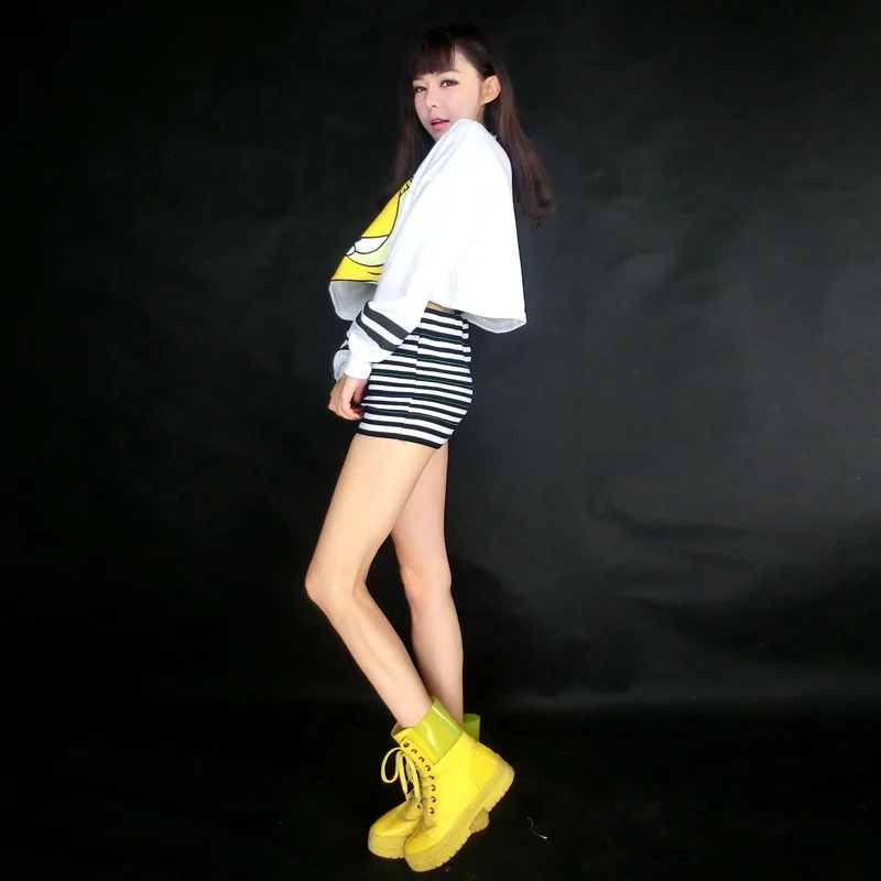 Горячие продажи летний новый 2017 женщин костюм Гарфилд мультфильм печати топы