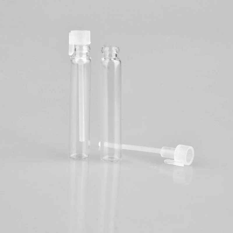 Стеклянный флакон для духов 10 шт./лот 2 мл пробной упаковки и пустой тюбик эфирных