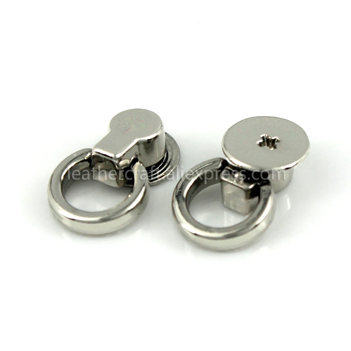 Silver 10 шт металлическая сумка, миниатюрный якорь, ластовица, зажимы для вешалки, Сумка с боковым краем, якорное звено, фурнитура с уплотнительными кольцами, маленькая сумочка, кошелек - Цвет: Silver