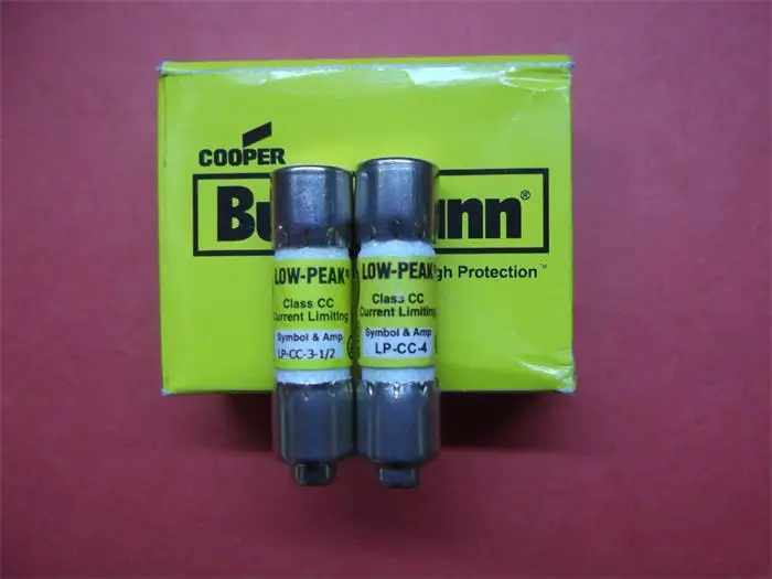 

LP-CC-3-1 / 2 LOW-PEAK US BUSSMANN 10X38 delay fuse / Fuse 3.5A