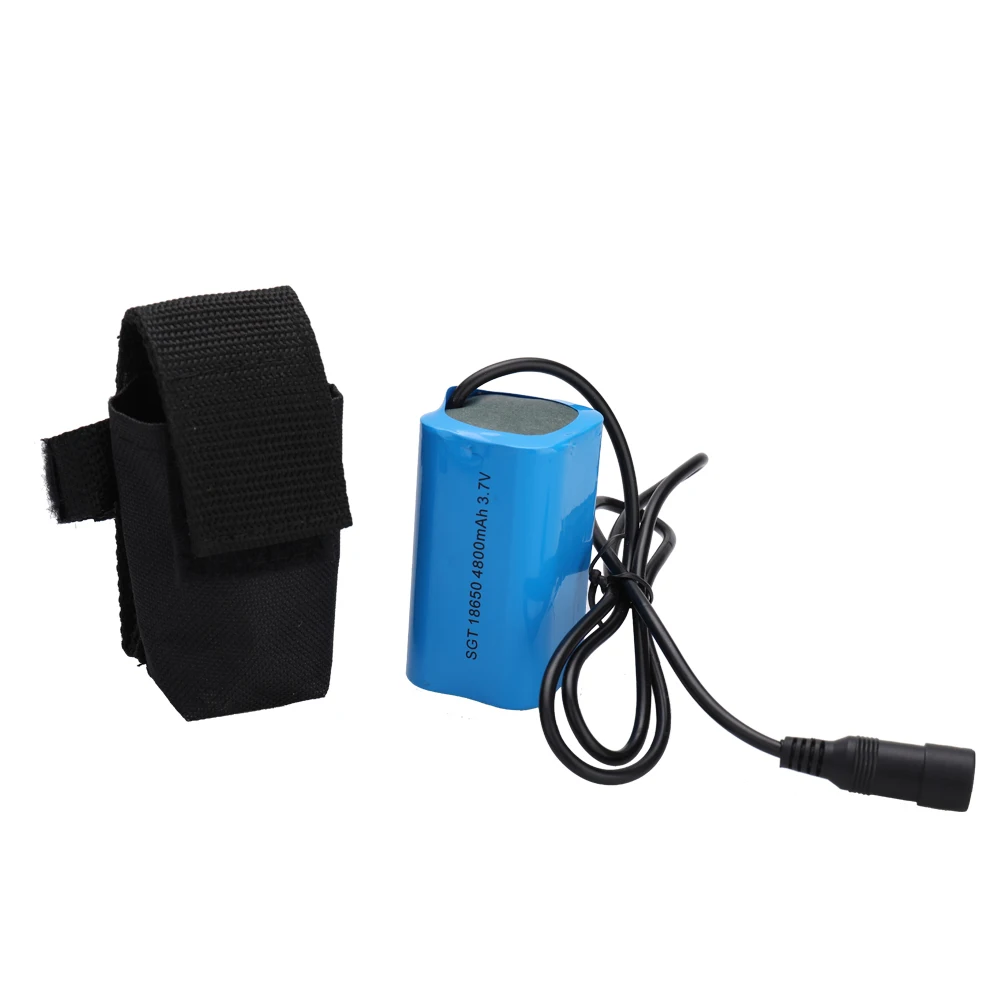 

Lixada 1200lm T6 Cycling Front Light Floodlight LED Bike Cycling Light rechargeable battery handlebar Headlight For Running