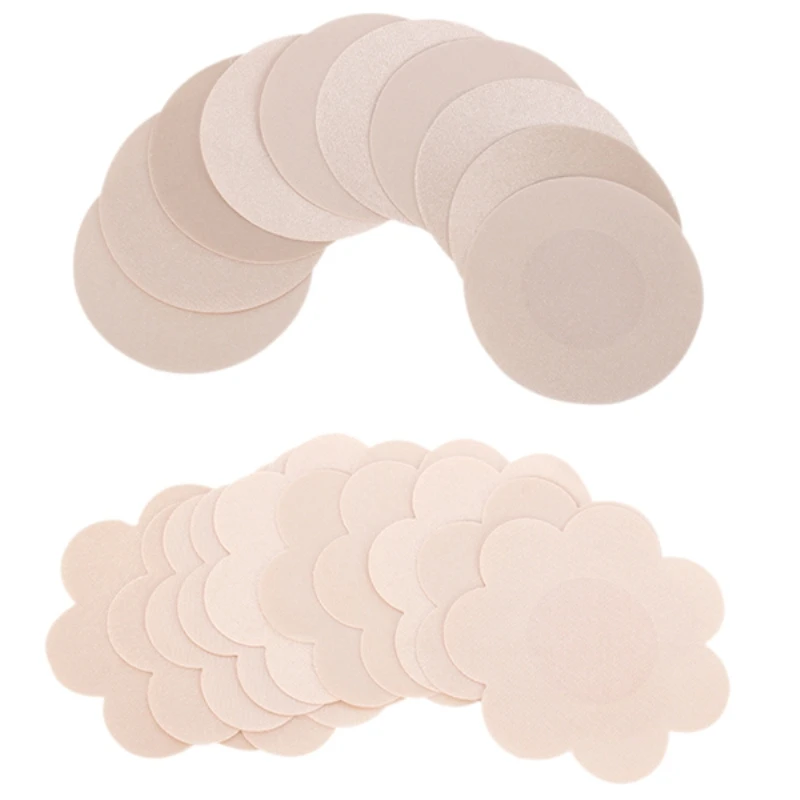 

Practical 5 Pair Women's New Nipple Covers Pads Patches Self Adhesive Wedding Party Dress Disposable Comfort Breast Petals