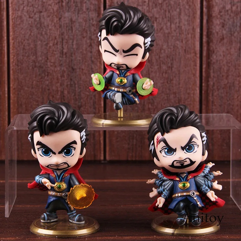 Горячие игрушки Cosbaby Marvel Мстители Бесконечность война Доктор Стрэндж фигурка качающаяся голова куклы ПВХ Коллекционная модель игрушки