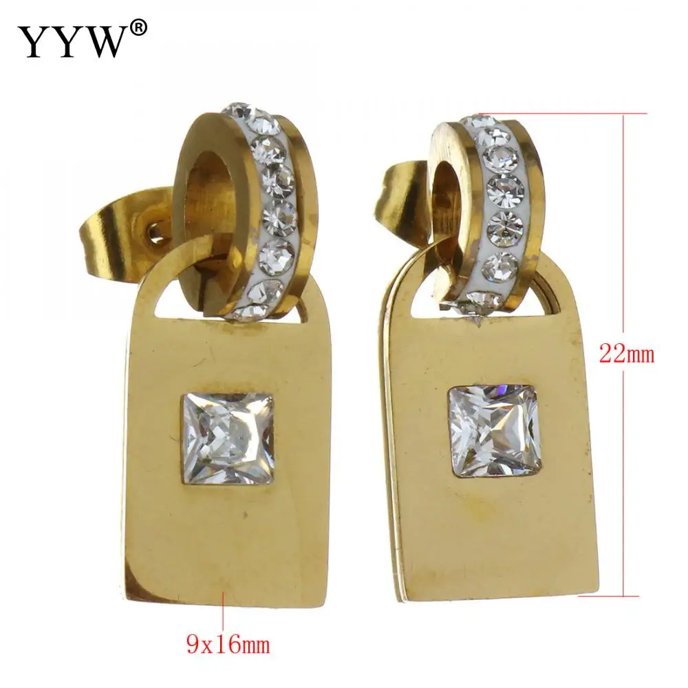 Женский золотистый Свадебный комплект ювелирных изделий элегантные