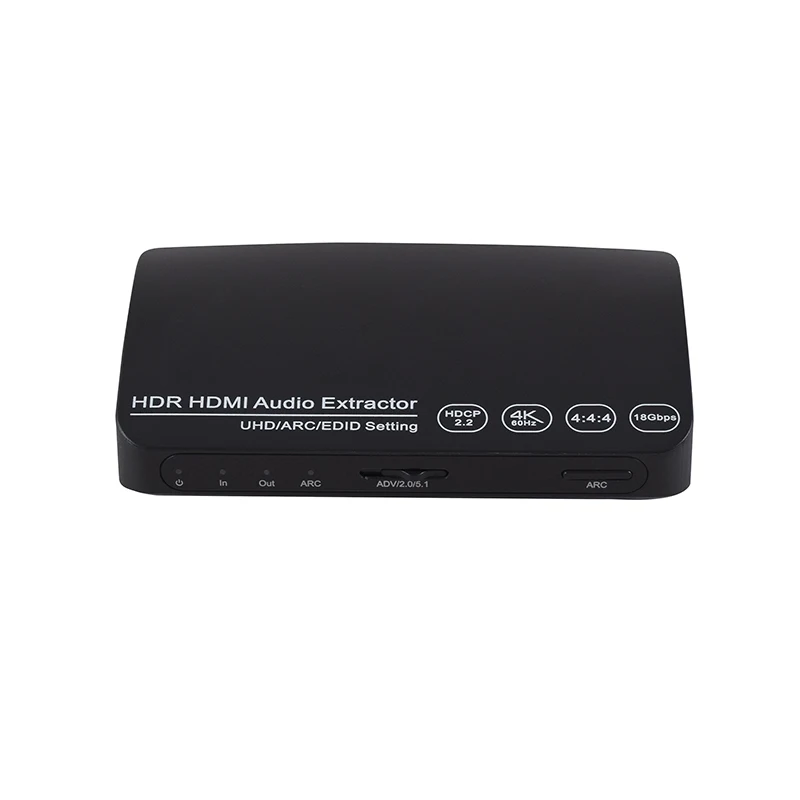 18 Гбит/с 4k HDMI переключатель Разделитель с Toslink аналоговый аудио экстрактор