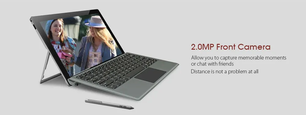 Jumper EZpad Go планшетный ПК 2 в 1 11,6 дюймов Windows 10 Apollo Lake N3450 четырехъядерный 1,1 ГГц 4 Гб ОЗУ 128 Гб SSD 3500 МП мАч планшеты