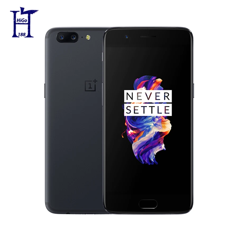 Оригинальный смартфон Oneplus 5 Snapdragon 835 6 ГБ ОЗУ 64 Гб ПЗУ Восьмиядерный 16 Мп + 20 МП 3300