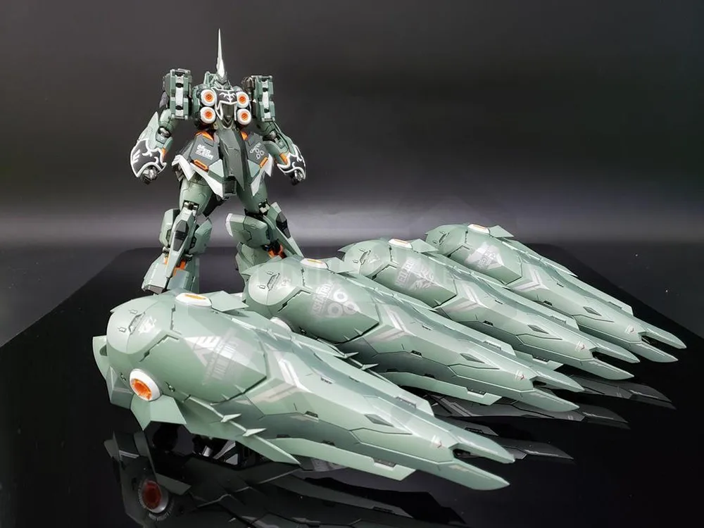 Стальная фигурка комиксного клуба MB metalbuild 1/100 из сплава кшатрия аниме Единорог