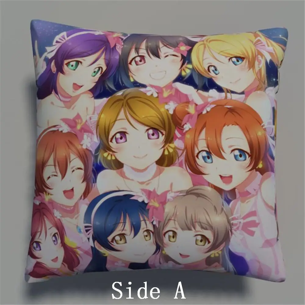 Love Live аниме двухсторонняя подушка чехол s обнимающая Подушка Чехол для подушки