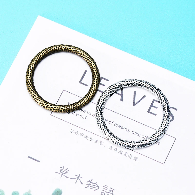 Круглые Подвески из сплава для изготовления ювелирных изделий своими руками 30*30