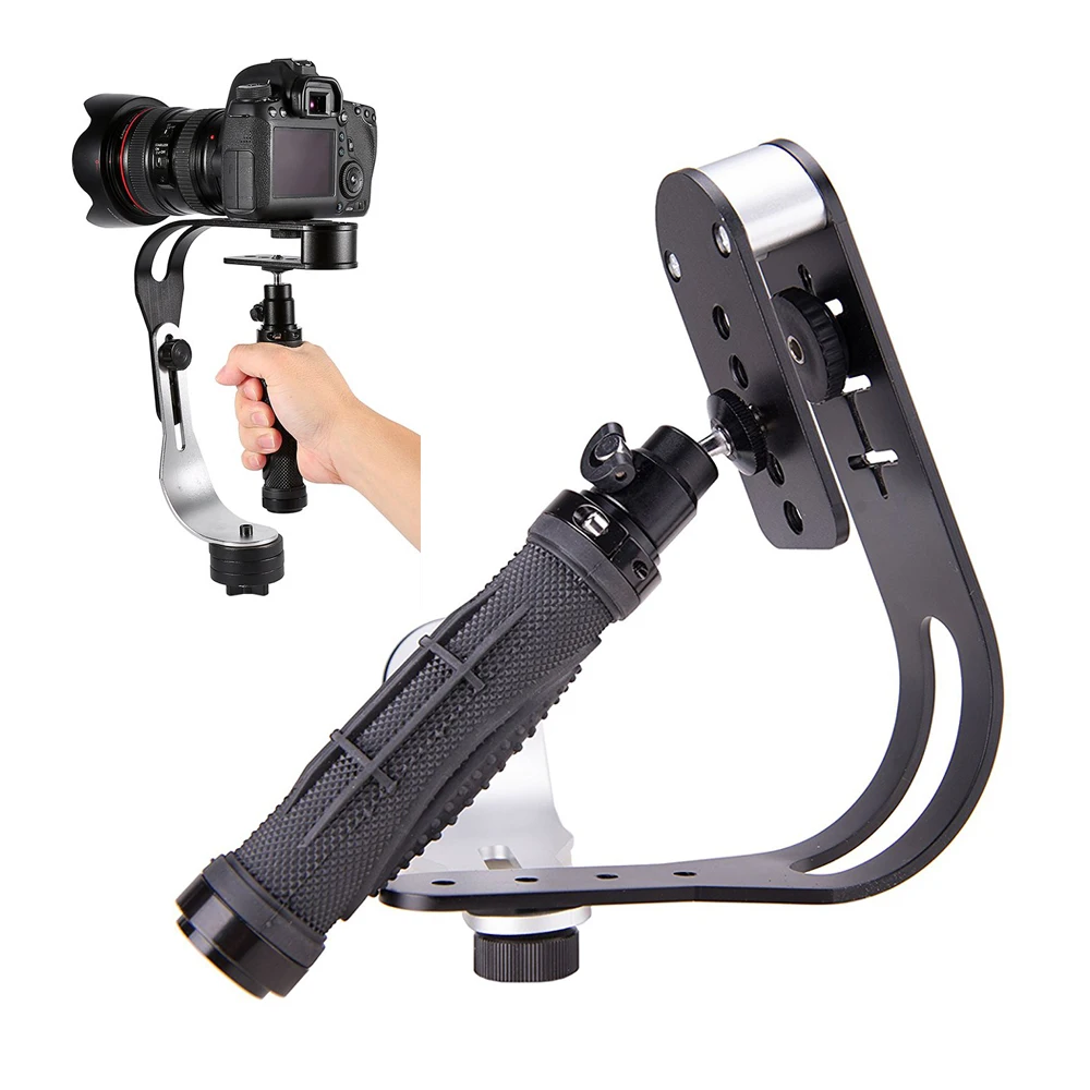 Мини Ручной цифровой стабилизатор видеокамеры Steadicam смартфон DSLR экшн камера DV