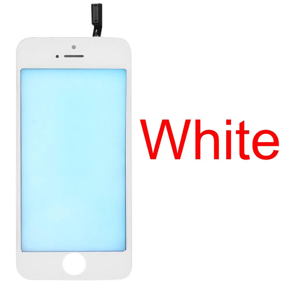 Новинка для iPhone 5S сенсорная панель с фронтальным ЖК экраном рамка и OCA оптически