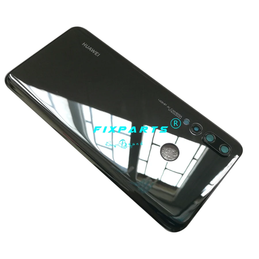 Оригинальный корпус для HUAWEi Nova 4 задняя крышка батарейного отсека объектив в