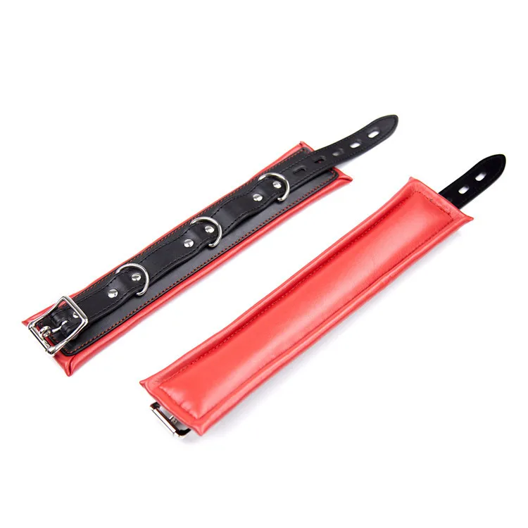 БДСМ бондаж набор металлический разбрасыватель запястье/руки манжеты на лодыжку